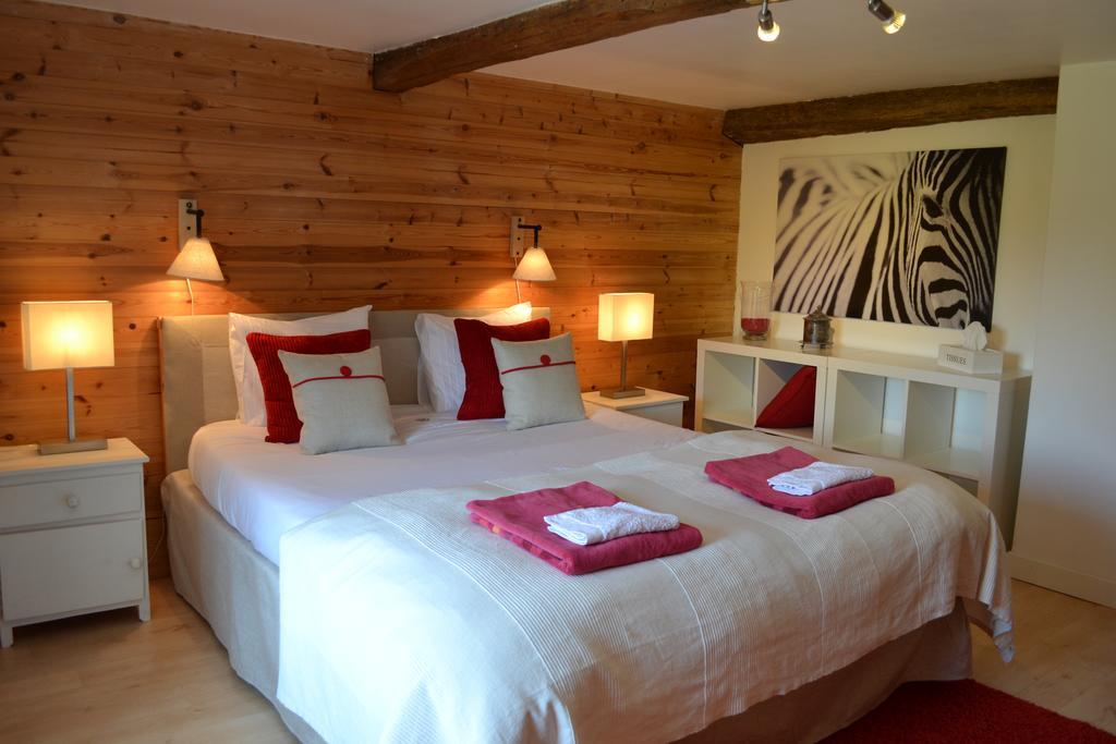 Apartmán Le Relais Du Moustier Grune Pokoj fotografie